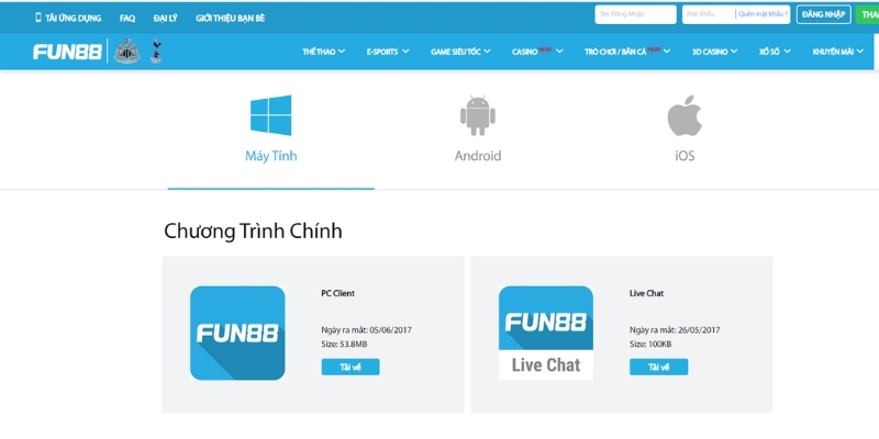 FAQ: Fun88 có ứng dụng dành cho thiết bị di động không?
